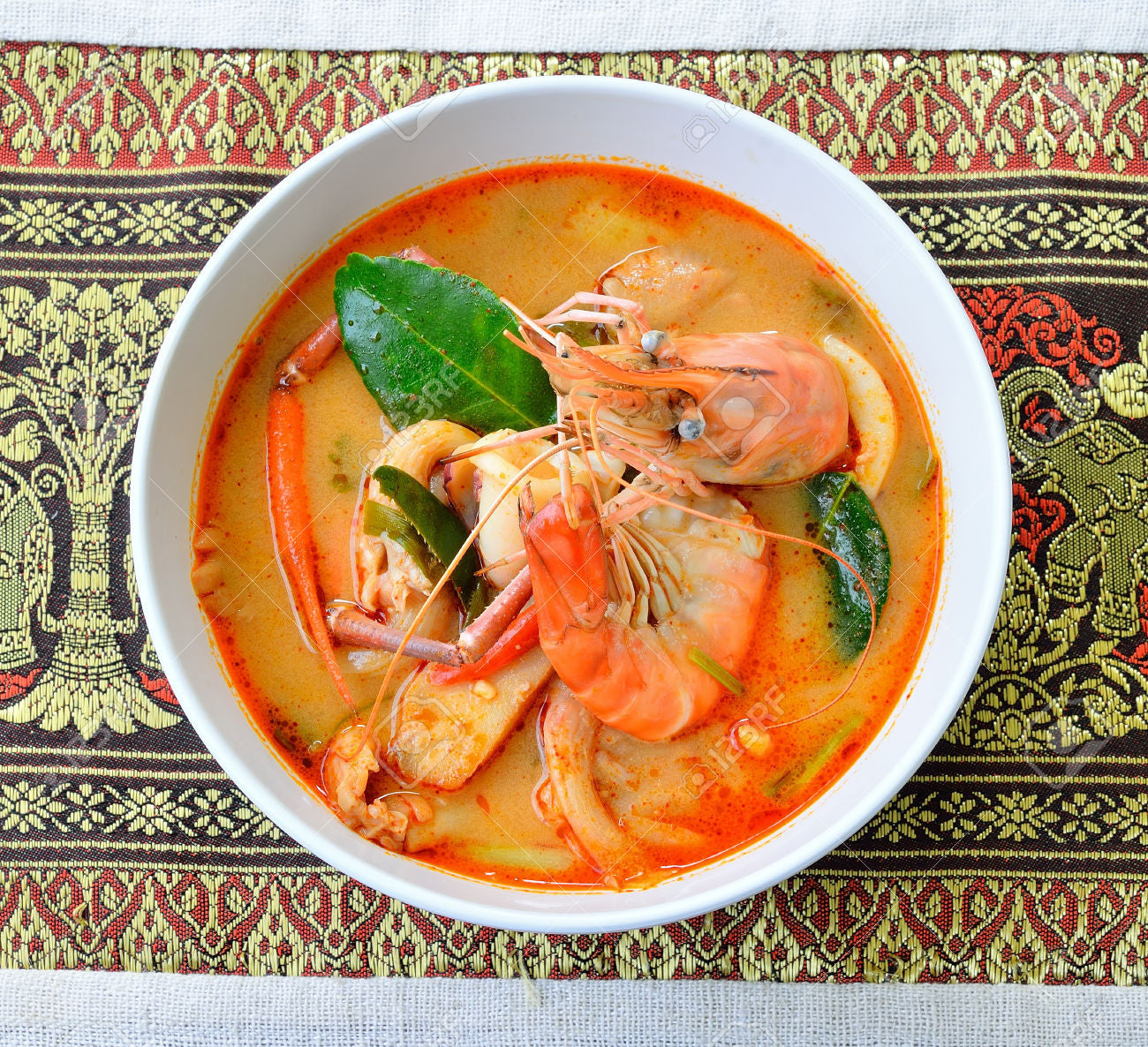 January 2017 Recipe of the Month - Tom Yum Goong: Lemongrass Soup with Shrimp
