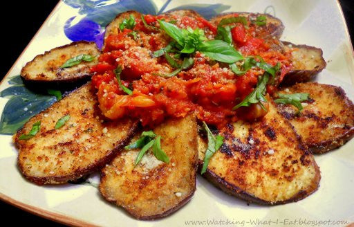 May's Recipe of the Month -- Sorrento Style Sauce with Fried Eggplant